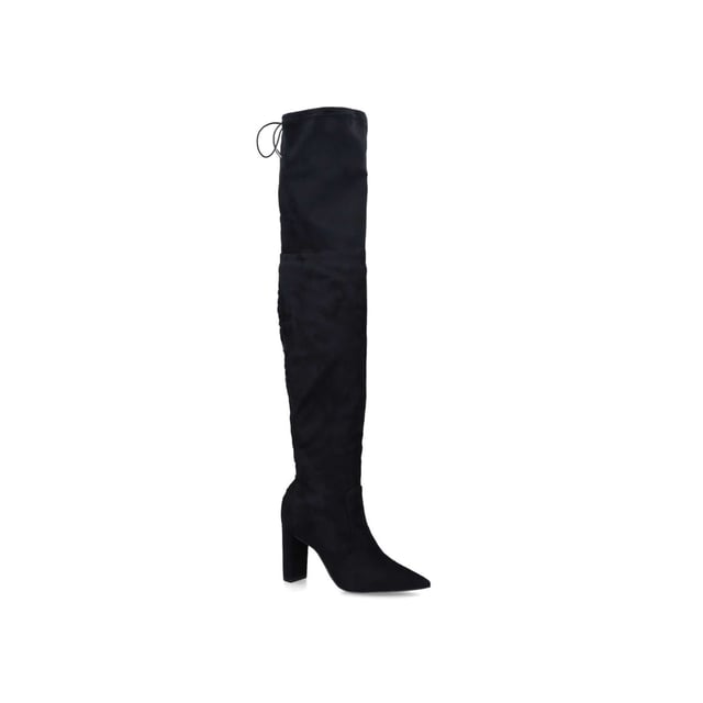 Carvela long black boots best sale