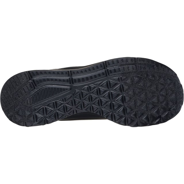 Level up your sneaker game with cushioned comfort wearing Skechers Street Uno Lite Work. This stretch-laced fashion sneaker features a synthetic duraleather upper with a platform wedge cushioned midsole and a Die-Cut Skechers Memory Foam insole.