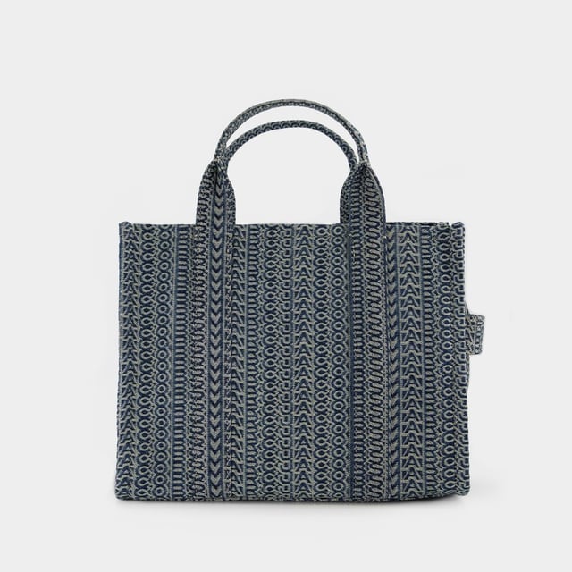 トートバッグ MARC JACOBS THE MEDIUM TOTE BAG BLUE IN COTTON Marc Jacobs The medium tote bag blue in cotton – Lux Afrique