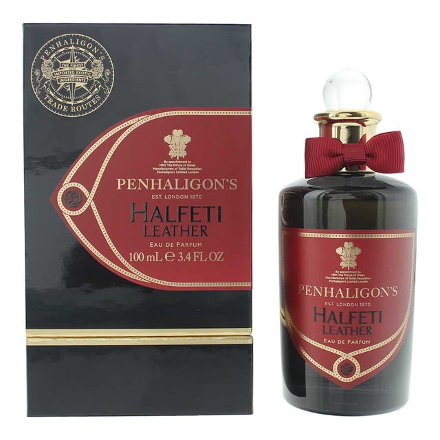 Halfeti is a unisex fragrance from the woody amber family. The scent was created by Christian Provenzano and launched in 2015 by Penhaligon's. The fragrance has top notes of Cypress Leaf, Saffron, Cardamom, Artemisia, Bergamot and Grapefruit; middle notes of Turkish Rose, Nutmeg and Jasmine; and base notes of Agarwood (Oud), Leather, Cedar, Sandalwood, Amber, Tonka Bean, Vanilla and Musk. The fragrance is reach, sweet, spicy, warm and exciting. The warming nature of the fragrance makes this perfect for the colder weather of Autumn and Winter.