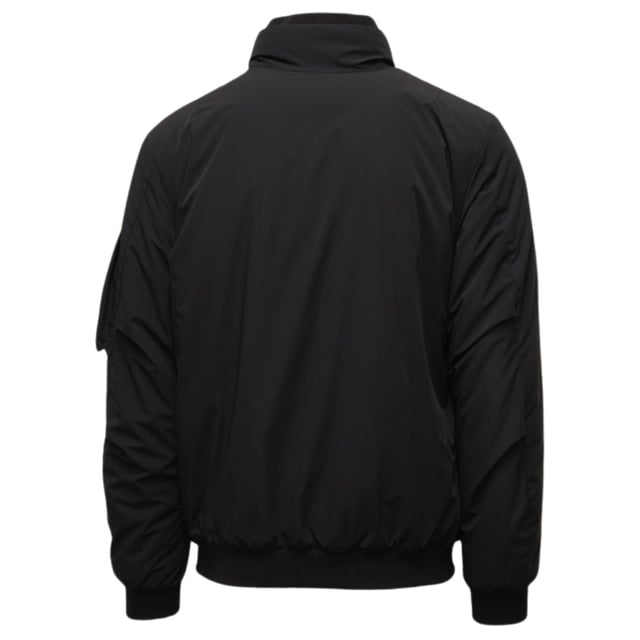 Blijf warm en stijlvol in de Parajumpers Black Jacket. Op deze luxe jas is de merkbadge op de linkermouw te zien. Geef stijl niet op voor comfort - maak een statement!, Merkpatch-logo op de linkermouw, 58% Polyamide, 33% Polyester, 9% Elastaan, Voering: 100% Polyamide, Vulling: 100% Polyester, Ritssluiting, Elastische tailleband en Mouwen, ritssluiting, zwarte jas