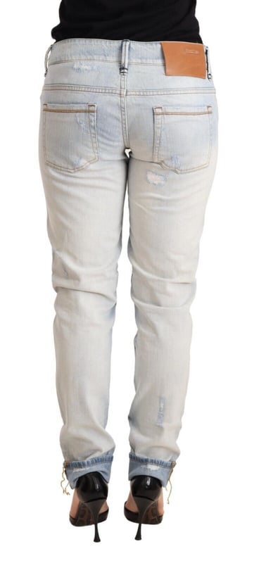 Brand new with tags
  100% authentic cotton
  Regular fit
  Light blue color
  Two front and two back pockets
  Button fly
  Logo details
Material: Cotton