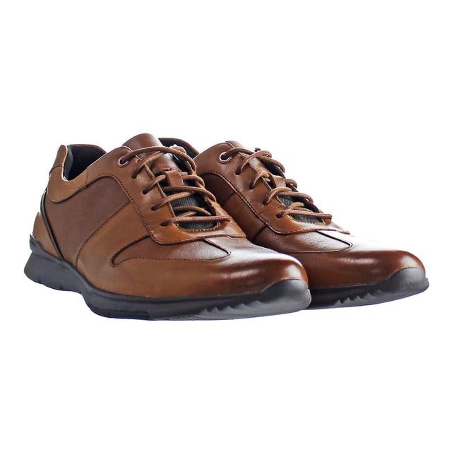 Clarks Un Tynamo Tie Lace-Up Brown Synthetic Mens Entrenadores 261483777777