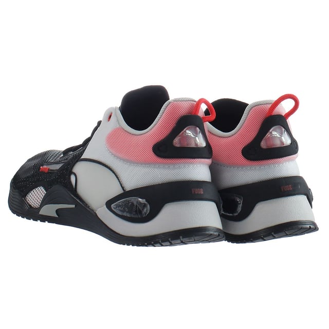 Puma Fuse Lace-Up Negro Sintético Hombre Entrenadores 194419_04