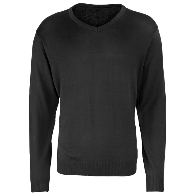 Heren trui met lange mouwen V-hals. Zacht gevoel/katoenrijk garen. Ideaal voor het dragen met of zonder stropdas. Fijnmazige breiwerk. Eigentijdse styling. Ingezet in mouwen. 40°C Huishoudelijk wassen. Borstomvang XXS - 33", XS - 35", S - 37", M - 39", L - 41", XL - 43", 2XL - 45", 3XL - 47", 4XL - 49".. Stof: 55% Katoen 45% Acrylgewicht: 12 Gauge Knit.