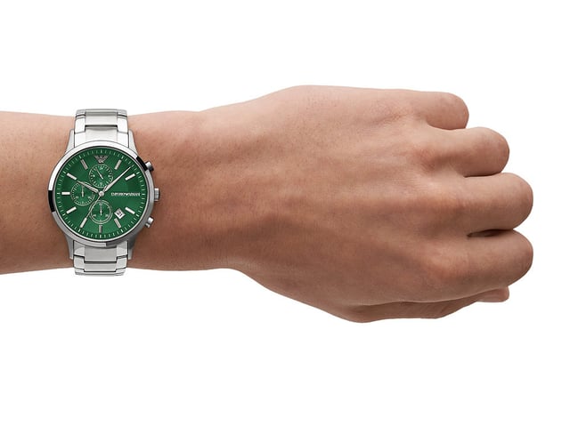 EMPORIO ARMANI AR11507 reloj hombre cuarzo• material: acier inoxydable• cristal: minèral• pulsera: acero inoxidable• correa: gris• resistencia al agua: 50 m (5 ATM)• tamaño de la caja: 43 mm