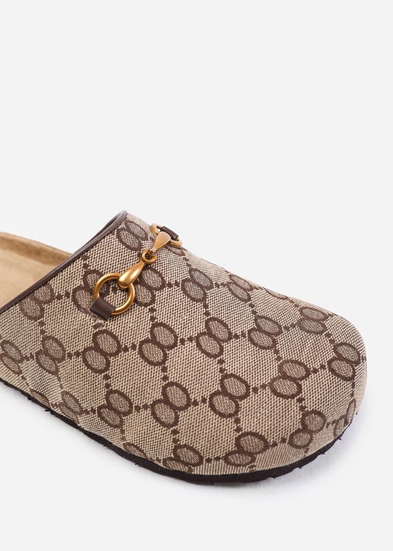 Stay effortlessly stylish and comfortable with our Dublin Open Back Slip on Loafers with Gold Detail. These slip on Loafers are the perfect addition to your wardrobe, offering both versatility and elegance. Crafted with a cushioned insole for all-day comfort and a rubber outsole for added traction, these slip on daily shoes will be your go-to for both casual and formal occasions.

Key Features:



Charm Detail: The charming accessory detail on the front adds a playful touch to these sliders, making them both fashionable and trendy.

Comfortable Fit: These loafers are designed with a comfortable fit in mind. With Shock-Absorbing Memory Foam slip them on and off effortlessly and enjoy a relaxed feel that lasts all day.

Durable Construction: Crafted with high-quality materials of Breathable & Odor Resistant Foam. Constructed with longevity and comfort in mind, these loafers are designed to deliver both quality and luxury.

Perfect for Any Occasion: Whether you're headed to the office, a brunch date, or a night out with friends, these versatile sliders are suitable for any occasion, adding a touch of elegance to your look.


Specifications:


Closure: Slip-on
Sole: Rubber sole for comfort and traction

Invest in our Dublin Open Back Slip on Loafers with Gold Detail and experience the perfect blend of style, comfort, and durability. Stay fabulous and make a fashion statement with every step you take.