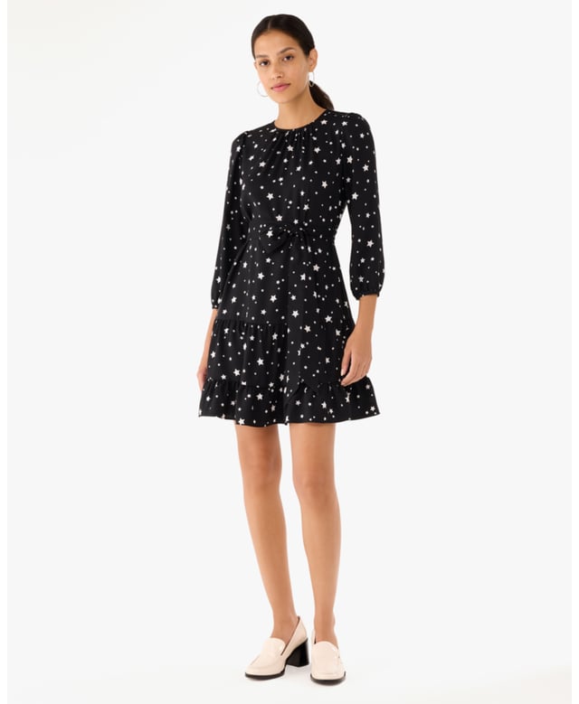 Star Toss Shift Dress