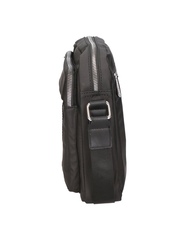 Northampton polo club Messenger -Umhängetasche aus weichem Stoff und veganem Leder. Veganer Produkt.