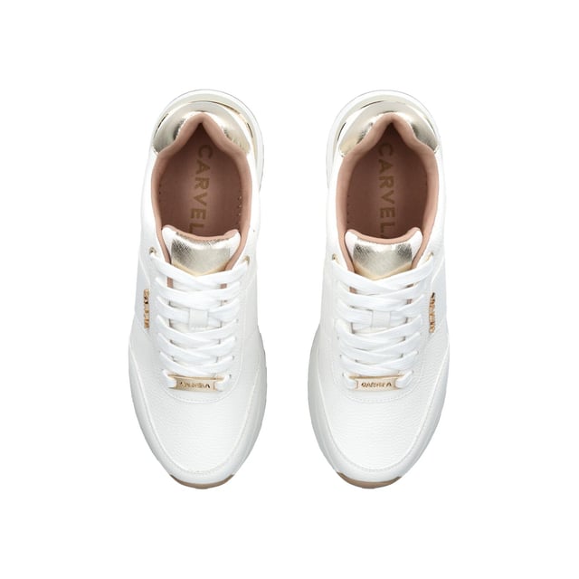 carvela white sneakers