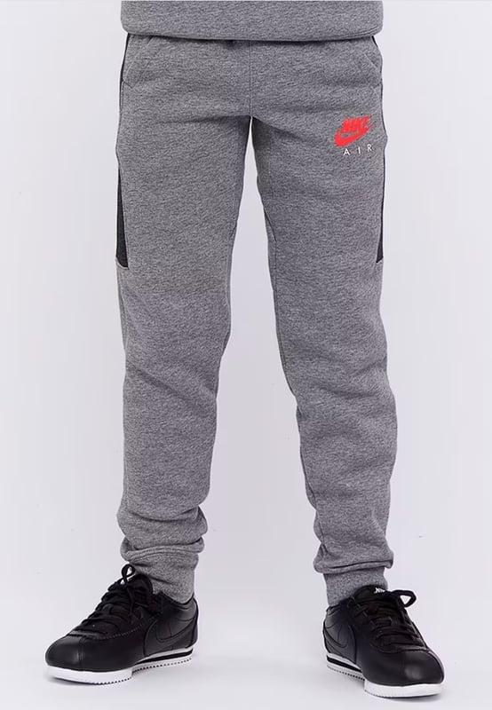Nike air tracksuit black and grey clearance