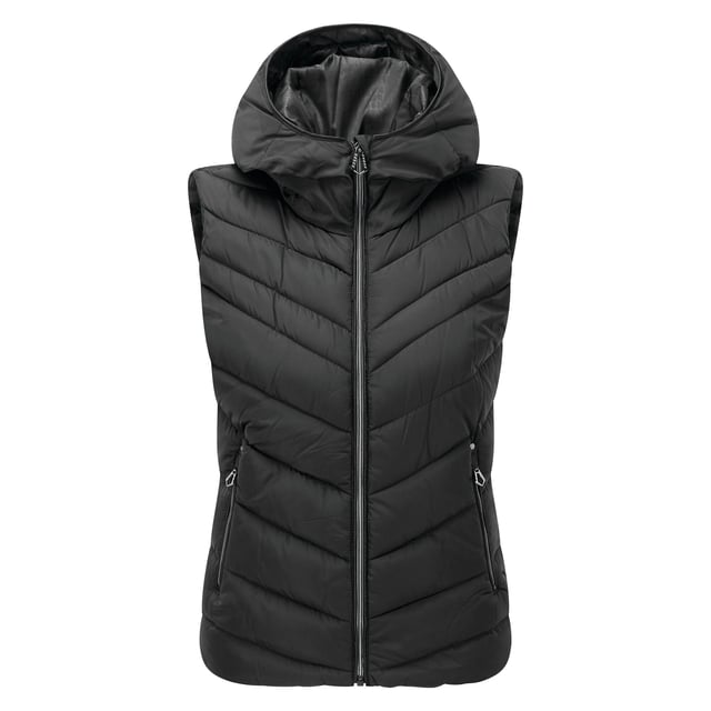 Materiaal: 100% polyester. Stof: Keperstof. Voering: Polyester. Ontwerp: Chevron, Gewatteerd. Hoge Schijn, Hoge Warmte, Hooded. Halslijn: Kapitein. Mouwtype: Mouwloos. Eigenschappen van de kap: Gegroeid op de kap. Zakken: Hoofdtelefoonaansluiting, 2 onderste zakken, 1 interne zak, ritssluiting. Bevestiging: Volledige ritssluiting, ritsbescherming.