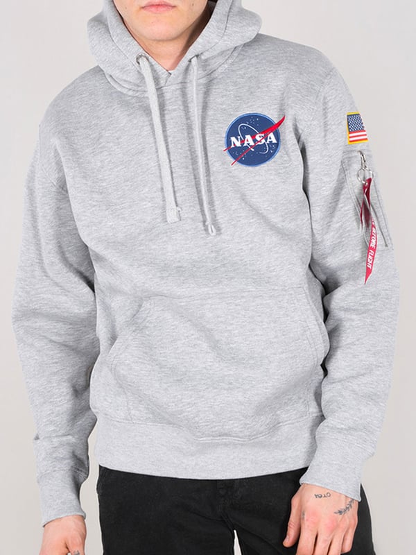 X nasa patch pullover hoodie new arrivals