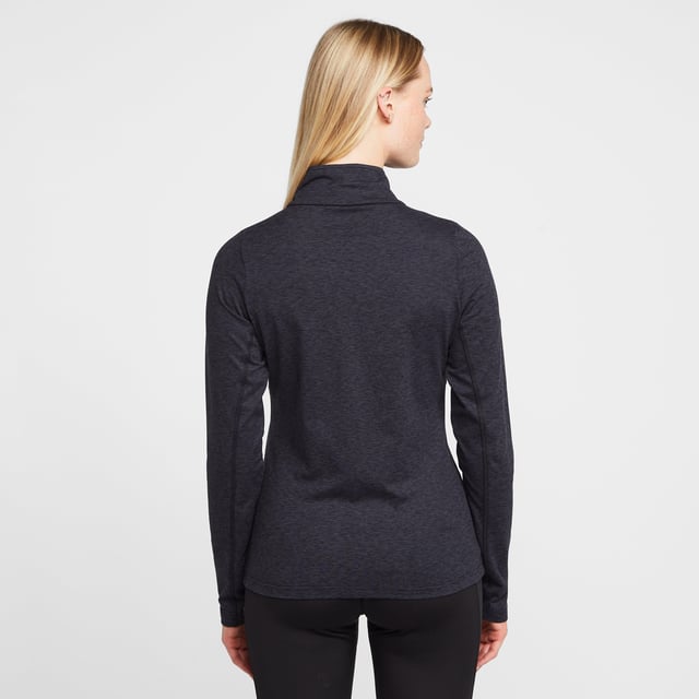 Don't let winter force a break in your training regime.The Women's Activity Fleece is built for high-action outdoors pursuits, performing as a lightweight, flexible midlayer under a hard shell or as a throw-on layer for post-workout warmth. The elasticated hood, cuffs and hem keep the cold at bay whilst the high face guard kicks the windchill to the sidelines. - Stretch polyester main body fabric - Fixed hood with elasticated binding and high face guard - Full front exposed zip - 2 x concealed lower zip pockets - Elasticated hem and cuffs - Heat transfer graphic print at chest and left cuff
