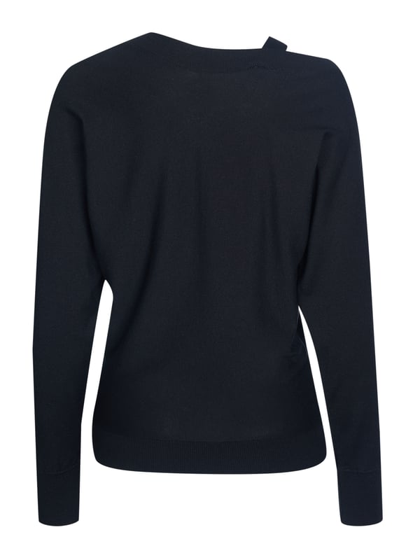 49 % akryl, 49 % viskos, 2 % spandex; Love Moschino pullover; Modell: WSF0290X1403 C74; Hög kvalitet bearbetad; Rund hals, lång ärm; Love Moschino logotypdetaljer