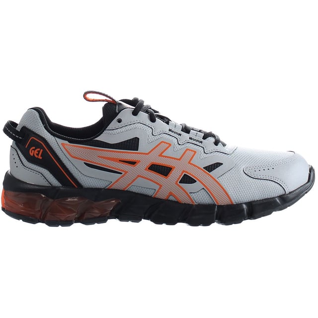 Mens grey cheap asics trainers
