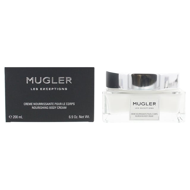 Mugler Les Exceptions Nourishing Body Cream is as addictive as their fragrances. This is a luxurious cream enhanced with the Over the Musk scent.