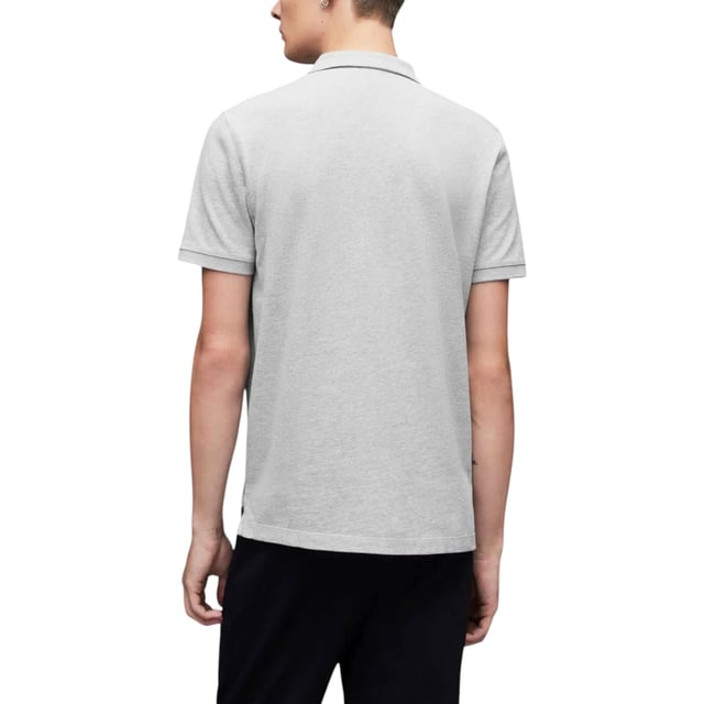 All Saints Men’s Pique SS Polo Shirts
Style Name: Reform
Style Code: M075PB
100% Cotton
Made In India
Slim Fit
3 Button Placket
Ramskull Logo to the Chest
Knitted Rib Collar And Cuffs
Short Sleeve
Casual Wear, Comfort Fabrics
Soft And Breathable
Machine Washable