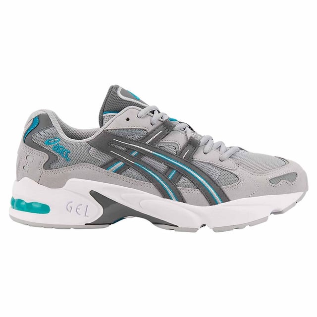 Asics Gel-Kayano 5 OG Lace-Up Grey Synthetic Mens Trainers 1191A178_020