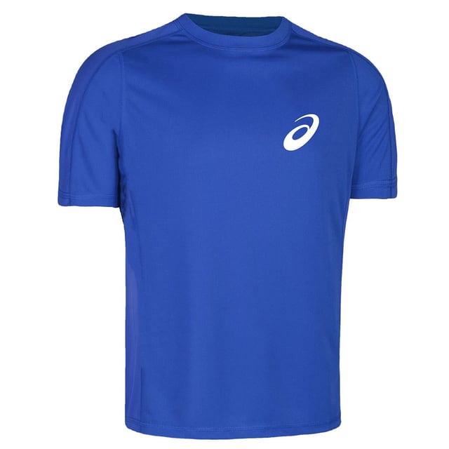 Asics Short Sleeve Crew Neck Blue Mens Plain T-Shirt 144494 0805
100% Cotton