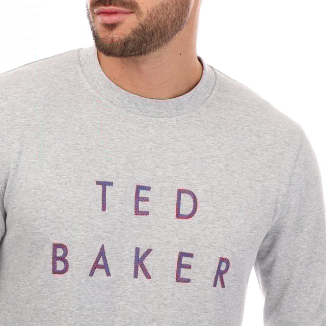 Ted Baker Sonics Mens Grey Sweater
