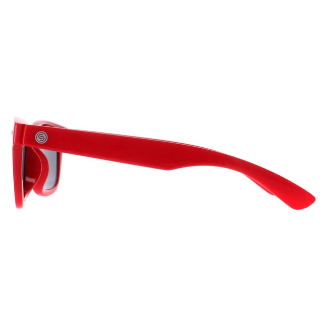 Smarty Rectangle Kids Red Grey X2054  Sunglasses Brighten your child's day with SMARTY Designer Sunglasses model X2054E, ideal for kids aged 3 to 7 years old. These rectangular-shaped sunglasses feature a vibrant red frame with durable plastic arms and grey lenses, offering superior UV protection and a bold, playful look. The X2054E model combines trendy design with kid-friendly comfort and durability, making them perfect for any outdoor adventure. Available at an unbeatable discount from the regular retail price, these designer sunglasses provide exceptional quality and value. Give your child the gift of stylish sun protection with SMARTY.