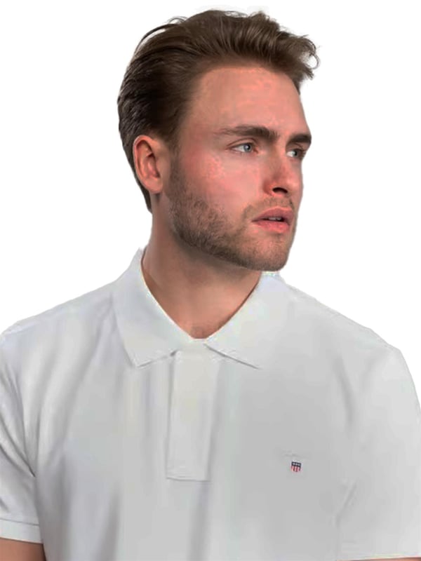 These Original Mens Designer Short Sleeve Gant Polos feature the brands Logo, a Contrasting Trim and a Button-Down Collared Neckline. Crafted With 100% Cotton, these Lightweight and breathable Regular Fit Polos are Suitable for Casual or Workwear.