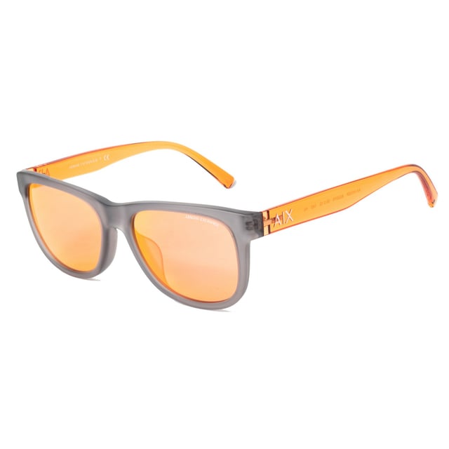 ARMANI EXCHANGE X4103SF8328F6 gafas de sol de mujer• material: resina• color: gris y naranja• tamaño: 31/129/135 mm (longitud de la lente / ancho del puente / longitud de la varilla)  Category 1