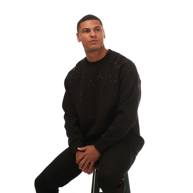 Felpa Jersey.- Loose fit.- Ribbed crew neck.- Ribbed cuffs.- Long sleeves.- 85% cotton  15% polyester.- Ref: 6H1M7U1JL3F051