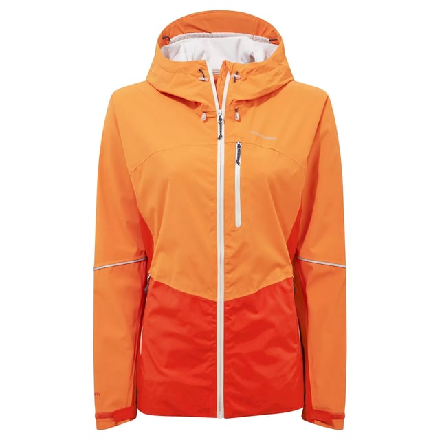 Ladies orange waterproof jacket on sale