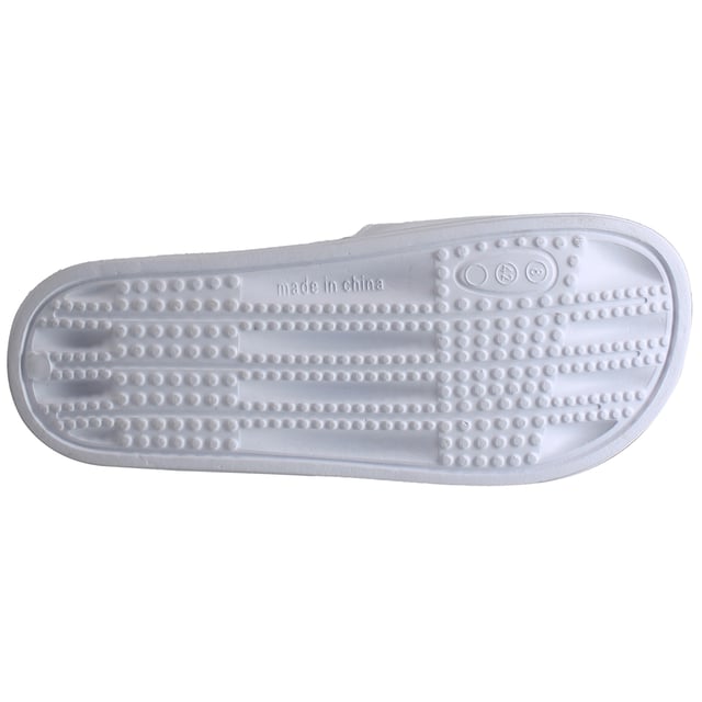 Ben Sherman Margate Sliders blancos para hombres Ben Sherman Margate Slip-On White Synthetic Mens Flip-Flops BS20906_White/Navy