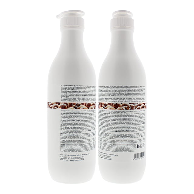 milk_shake Curl Passion Conditioner 1000ml is a nourishing conditioner designed specifically for curly hair. It is enriched with natural ingredients to help define and enhance curls while also providing deep hydration.