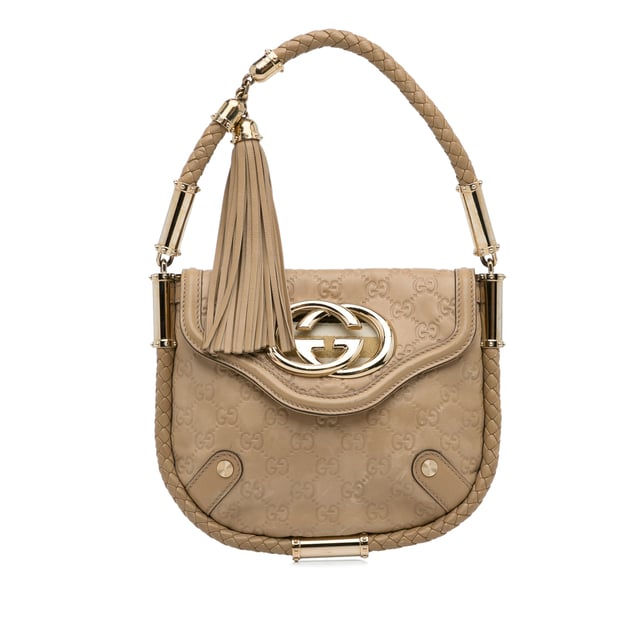 Gucci bag on sale with braided handle