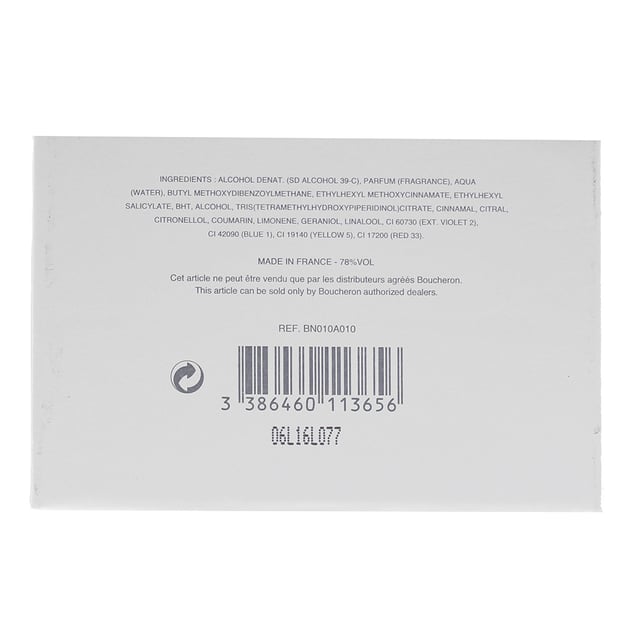Rose D'isparta is a unisex amber floral fragrance, which was created by Sonia Constant and launched in 2020 by Boucheron. The fragrance contains top notes of Incense, Ambrette and Ginger; heart notes of Turkish Rose, Saffron, Cinnamon, Hawthorn and Freesia; with base notes of Vanilla, Amber, Tonka Bean, Sandalwood and Musk. The notes make for a gorgeous spicy and smoky rose scent, with the amber and incense paying their parts wonderfully as well. A wonderful, rich scent ideal from Autumn to Spring.