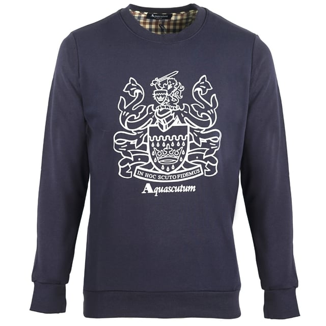 Aquascutum crew neck jumper outlet