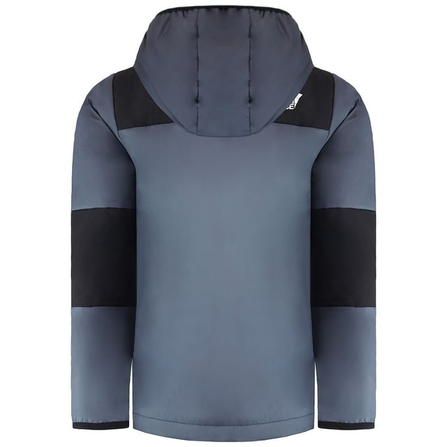 The North Face Light Synthetic Kids Jacket is the perfect outerwear choice for young adventurers, providing warmth, comfort, and a stylish look. Designed for active children, this jacket is suitable for various outdoor activities, whether it's a chilly day at school or a weekend hike in the mountains.
Key Features:


Modern Design: The jacket features a contemporary color palette of grey with contrasting black panels, giving it a sleek and stylish appearance that kids will love.


Lightweight and Insulating: Crafted with synthetic insulation, this jacket provides excellent warmth without the bulk. It ensures that kids stay cozy during colder weather while allowing for easy movement.


Durable Fabric: Made from high-quality materials, the jacket is designed to withstand the wear and tear of active play. The fabric is also water-resistant, providing protection against light rain and moisture.


Functional Pockets: Equipped with two zippered chest pockets, this jacket offers secure storage for small essentials, like snacks, keys, or gloves, making it practical for everyday use.


Adjustable Features: The adjustable hood helps to protect against wind and rain, while the cuffs and hem provide a snug fit to keep the cold out, ensuring a comfortable experience during outdoor adventures.


Brand Recognition: Featuring the iconic North Face logo on the chest, this jacket signifies quality and a commitment to outdoor exploration, encouraging kids to embrace their adventurous spirit.


The North Face Light Synthetic Kids Grey Jacket is an ideal blend of style, functionality, and warmth, making it a go-to choice for any child who loves to explore the outdoors while staying cozy and fashionable.