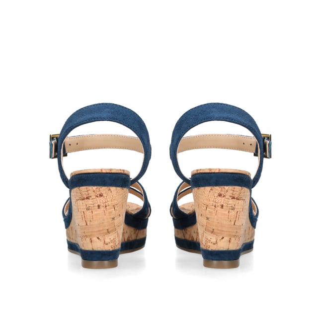 Carvela navy heels sale