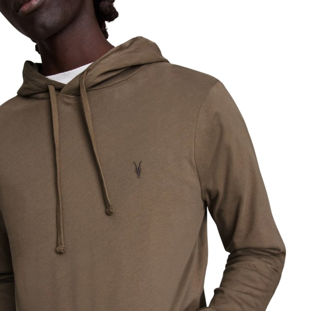 ALL SAINTS RAVEN OTH Mens Hoodies Pullover Jumper ALL SAINTS Men’s Hoodie
Style Name : Raven OTH
Style Code : MD154R
100% Cotton
Made in India
Regular Fit
Drawstring hood
Welt Pocket
Carbon Brushed Cotton
Ram Skull Embroidered Logo
Machine Washable (Please see the washing Instruction)