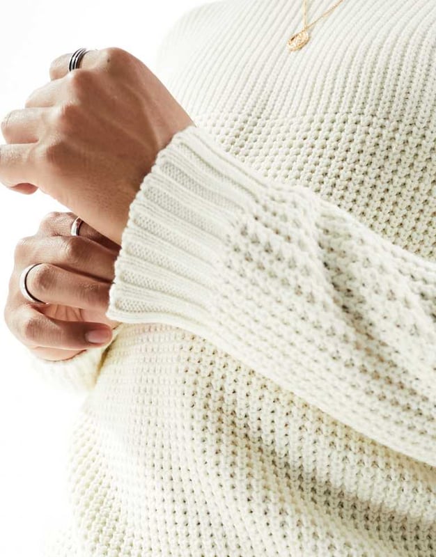 Jumpers & Cardigans by Only & Sons In knit to win knit Plain design Crew neck Long sleeves Regular fitSold By: Asos