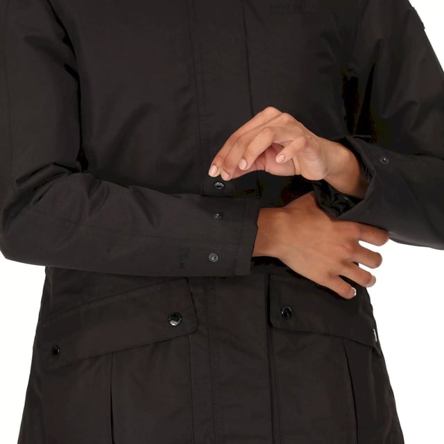 Women's lumexia ii waterproof best sale insulated parka jacket black