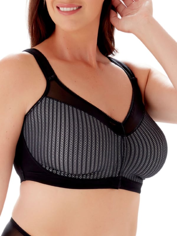 Beauty Stripe Front Fastening Bra