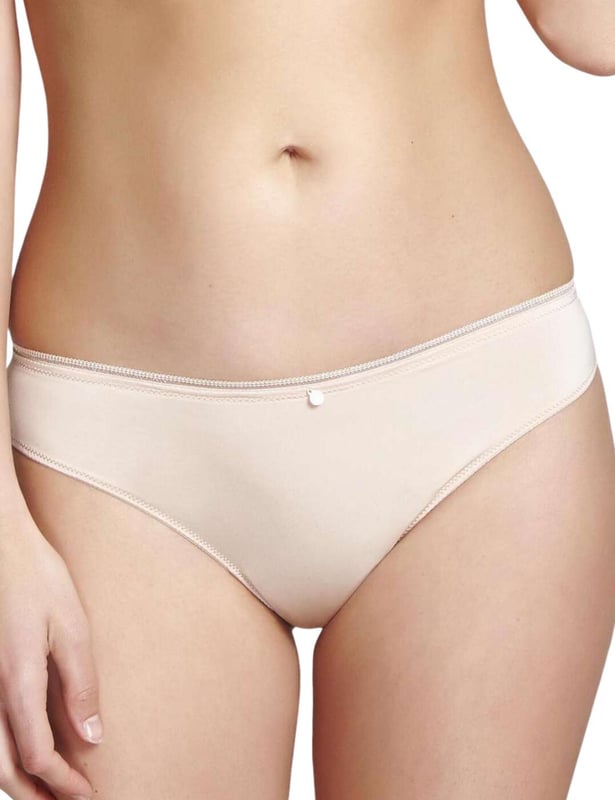 Panache Cleo Harper Thong. Mid rise knickers with minimal rear coverage. This product is recommended as machine washable.