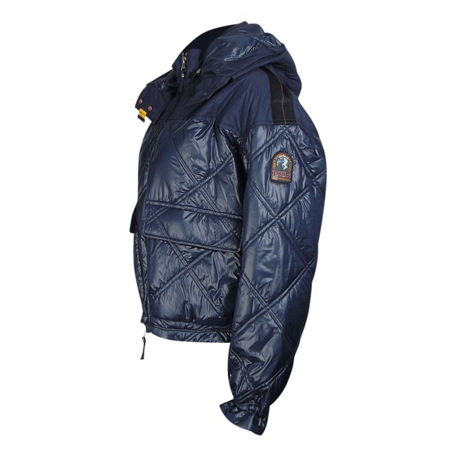Chaqueta Parajumpers Azul, Dos Bolsillos Delanteros, Corte Regular, Cierre Con Cremallera, Azul Marino, Chaqueta 100% Poliester, Chaqueta Acolchada