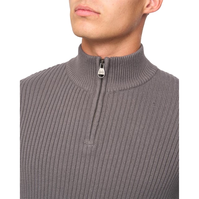 Funnel Neck Crosshatch Jumpers Mens Crosshatch Mens Havaline