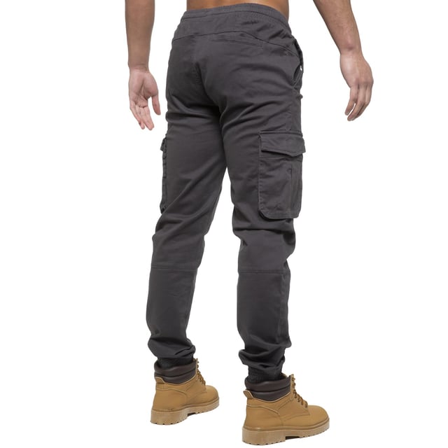 Elastic cuff jeans store mens
