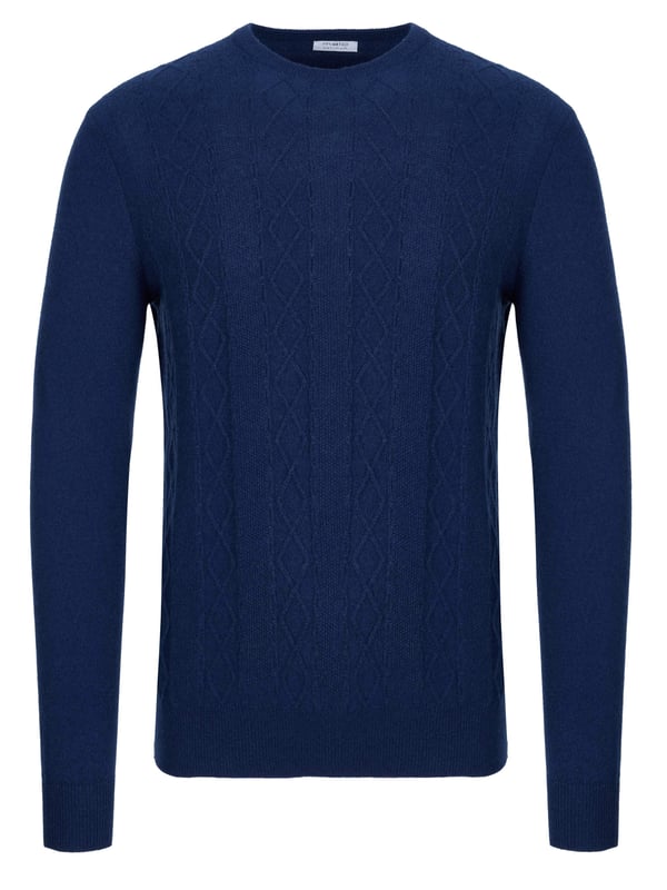 100% kasjmier; Fijne en lichte Malo Optimum kasjmier trui;  Model: IUM053F1C02E0285;  Hoogwaardige afwerking;  100% kasjmier;  nauwsluitend;  ronde hals;  lange mouw;  Geschikt als worp