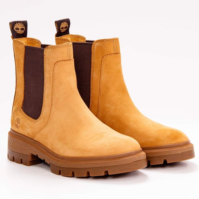 Women s Timberland Cortina Valley Chelsea Boots in Wheat