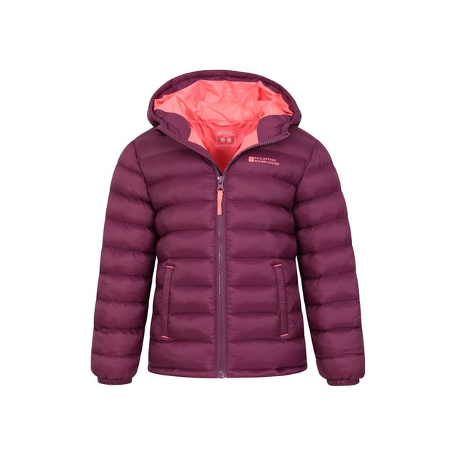 Outer Materials: 100% Polyamide. Lining Material: 100% Polyester. Filling Material: 100% Polyester. Filling: Microfibre. Design: Logo, Quilted. Fabric Technology: DWR Finish, Water Resistant. Cuff: Elasticated. Neckline: Hooded. Sleeve-Type: Long-Sleeved. Hood Features: Grown On Hood. Pockets: 2 Side Pockets. Fastening: Full Zip.