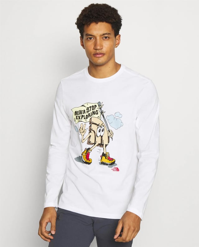 Mens long sleeve t shirts north face new arrivals