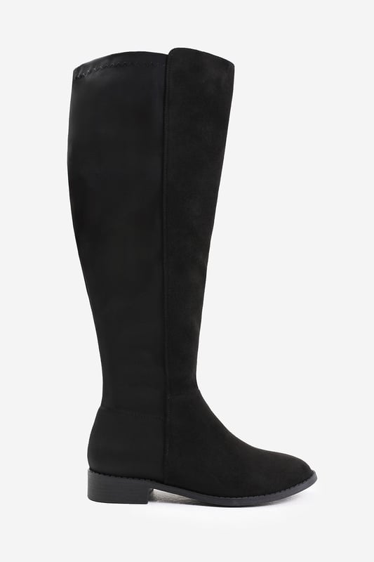 Wide calf over knee boots uk online